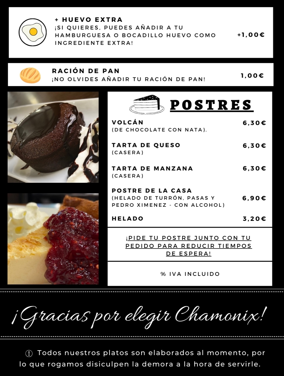 Postres Chamonix