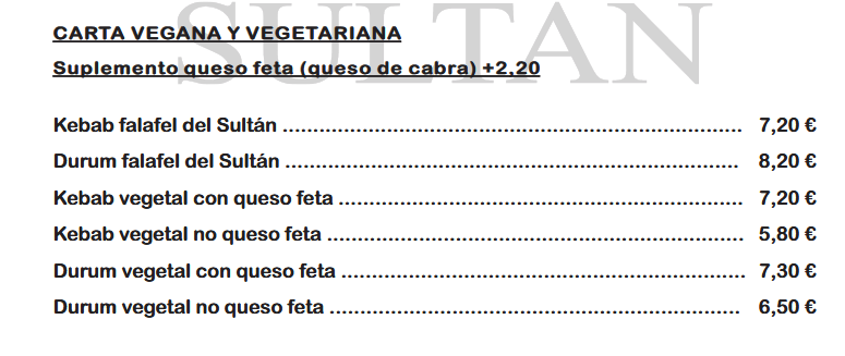 Vegano Sultan